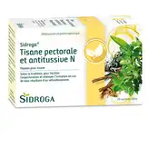 Sidroga® Tisane pectorale et antitussive N