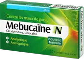 Mebucaïne N comprimés à sucer